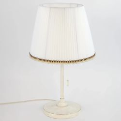 Citilux Линц CL402720 Настольная лампа патина с белым абажуром