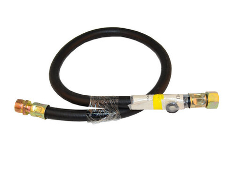 Шланг газовый 5,0м гайка-гайка резиновый (С-Петербург)