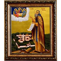 Макарий Унженский, Желтоводский преподобный. Икона на холсте.