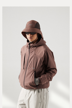 Куртка Nothomme Blue Structure Waterproof Soft Shell Hooded Jacket Orange Pink