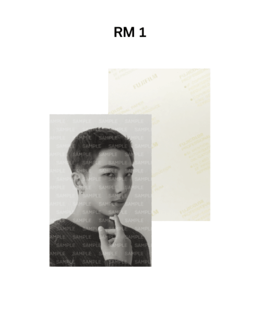 [разбор] Фотографии BTS MONOCHROME