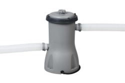 Каркасный бассейн Bestway 457х122 см + фильтр-насос 3028 л/ч, тент, лестница (56438 BW)