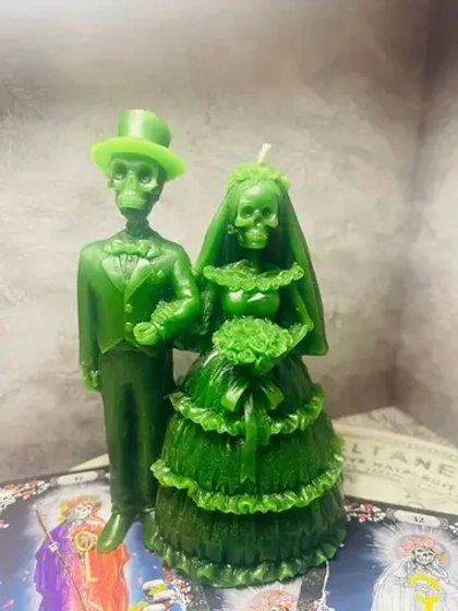 Свеча "Любовь до гроба" программная