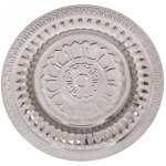 Поднос металлический «Цветок» 22см