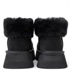 UGG Funkette Platform Boots Black