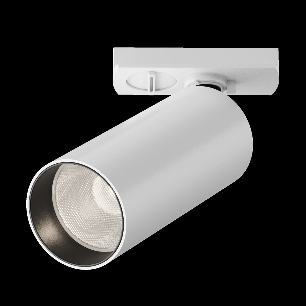 Трековый однофазный светодиодный светильник диммируемый Maytoni Unity Focus LED TR021-1-12W4K-W-D-W