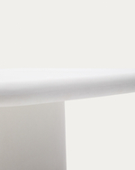 Уличный стол Addaia цемент, белый 135 x 135 см