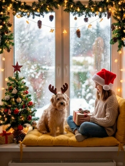 Подушка на скамью, подоконник, обувницу 100х45 см