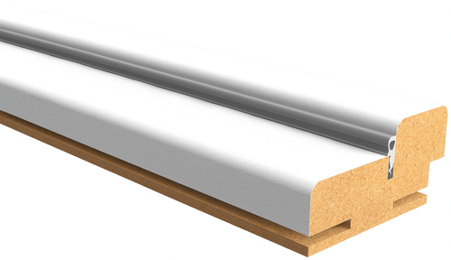 Коробочный брус эко эшвайт 30х70 телескопический с уплотнителем