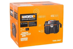 Пылесос аккумуляторный Worx WX031.9 для влажной и сухой уборки 20В, без АКБ и ЗУ
