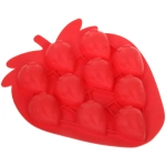 Форма для льда силиконовая «Клубничка» 18*16см, цвета микс
