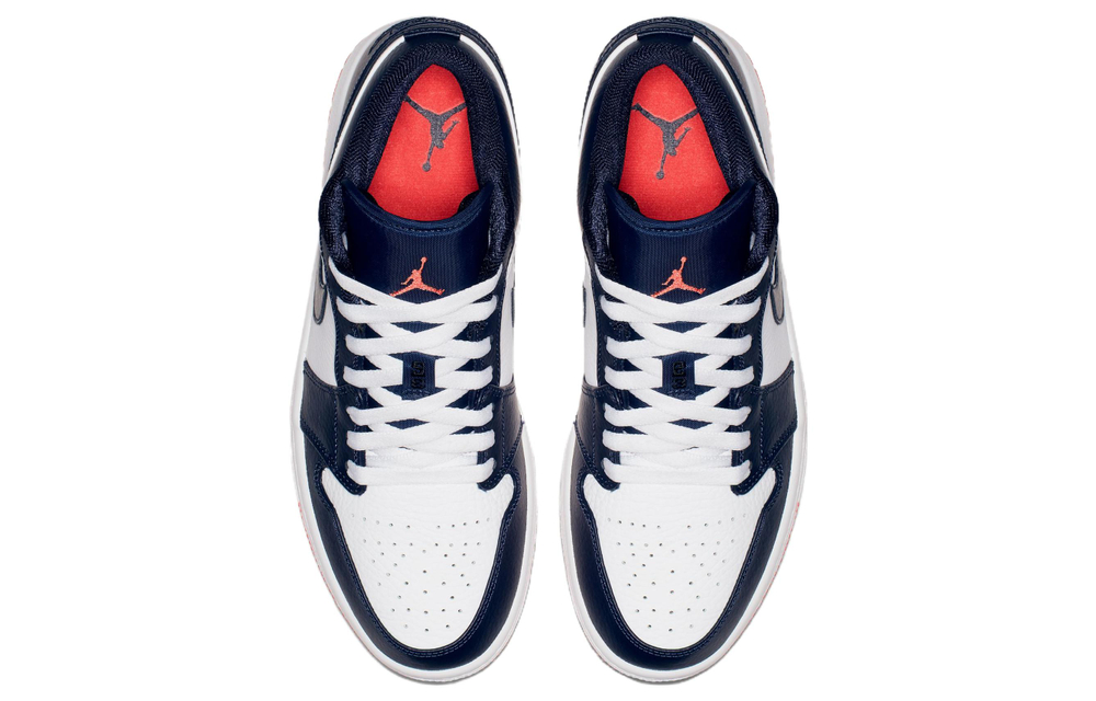 JORDAN 1 Low Obsidian Ember Glow