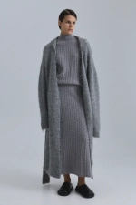 Кардиган макси из альпаки Opora