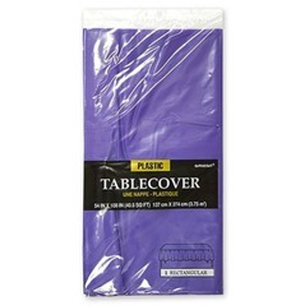 Скатерть п/э Purple (Фиолетовый) 1,4х2,75м/А