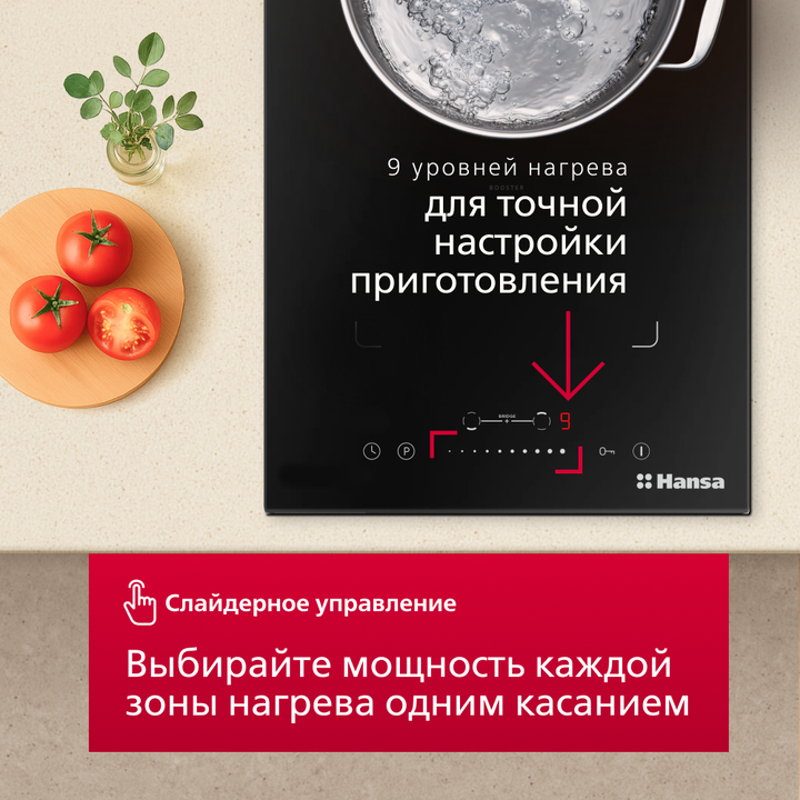 Индукционная варочная панель Hansa ELEMENTA BHI38600