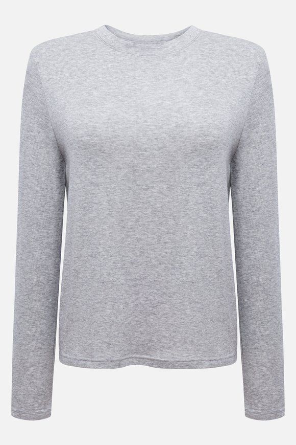 Лонгслив из тонкого трикотажа