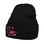 Шапка HAVE A NICE BIKE, черный