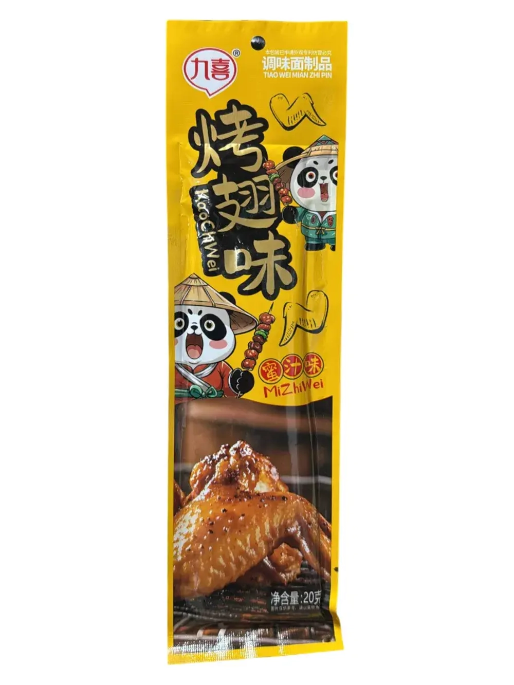 Латяо Панда со вкусом острых Крылышек 20 г * 5 шт