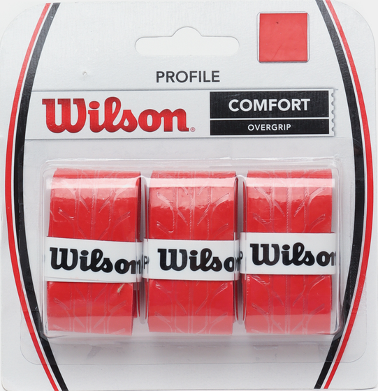 Овергрипы Wilson Profile Overgrip RD (3 шт.), арт. WRZ4025RD