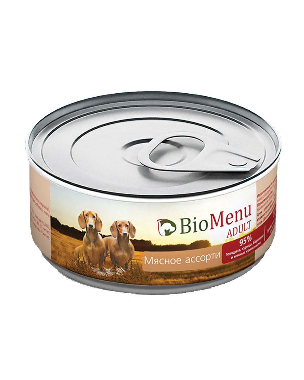 BioMenu Dog Консервы Мясное Ассорти 100гр.