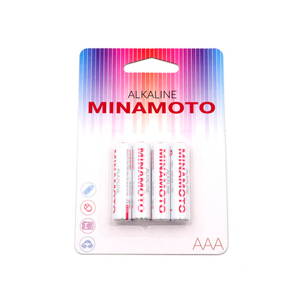 Батарейка MINAMOTO LR03 (AAA) Alkaline/4/48/576