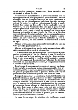 Dictionnaire De La Justice Militaire (French Edition) | Mesgnil Du