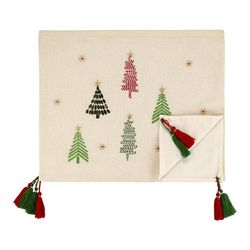 Дорожка на стол Frozen pines из коллекции New Year Essential, 45х150 см