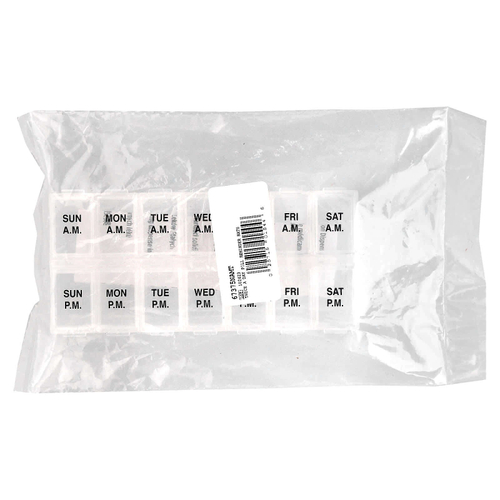 Ezy Dose, еженедельная таблетка с напоминанием о таблетках, натуральная, 1 шт.