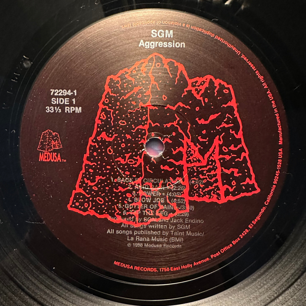 SGM - Aggression (США 1988г.)