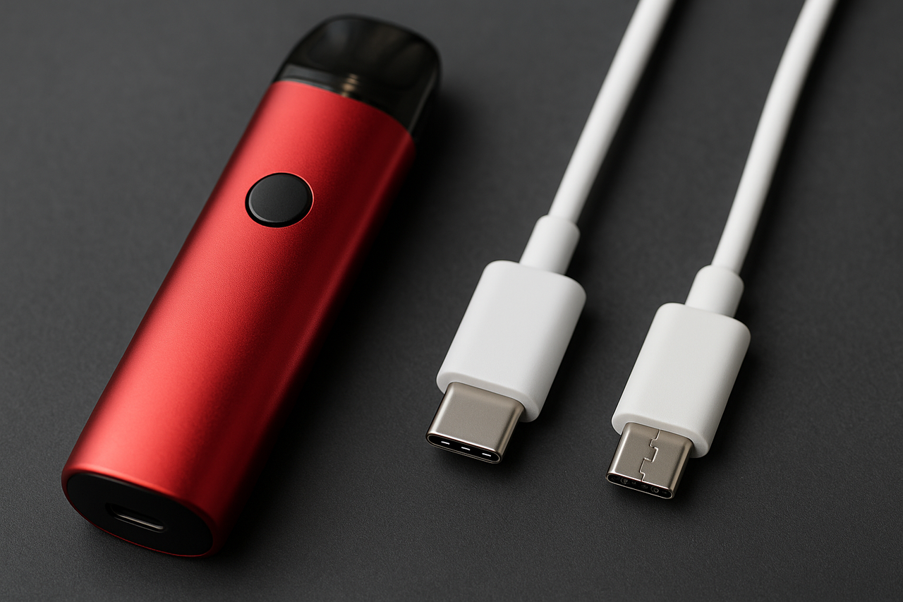 Какой тип заряда лучше для вейпа – USB-C или micro-USB
