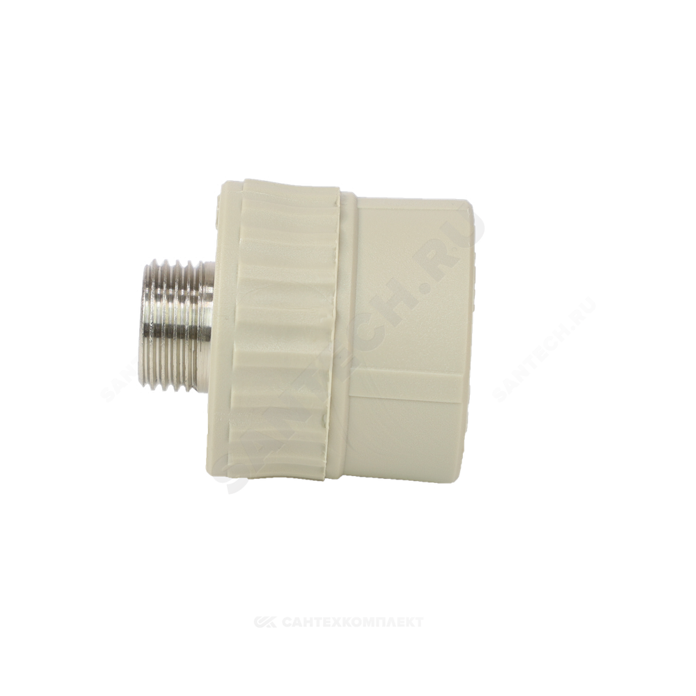 Муфта PP-R комбинированная серая Дн 32х3/4" НР VALFEX 10130132Г