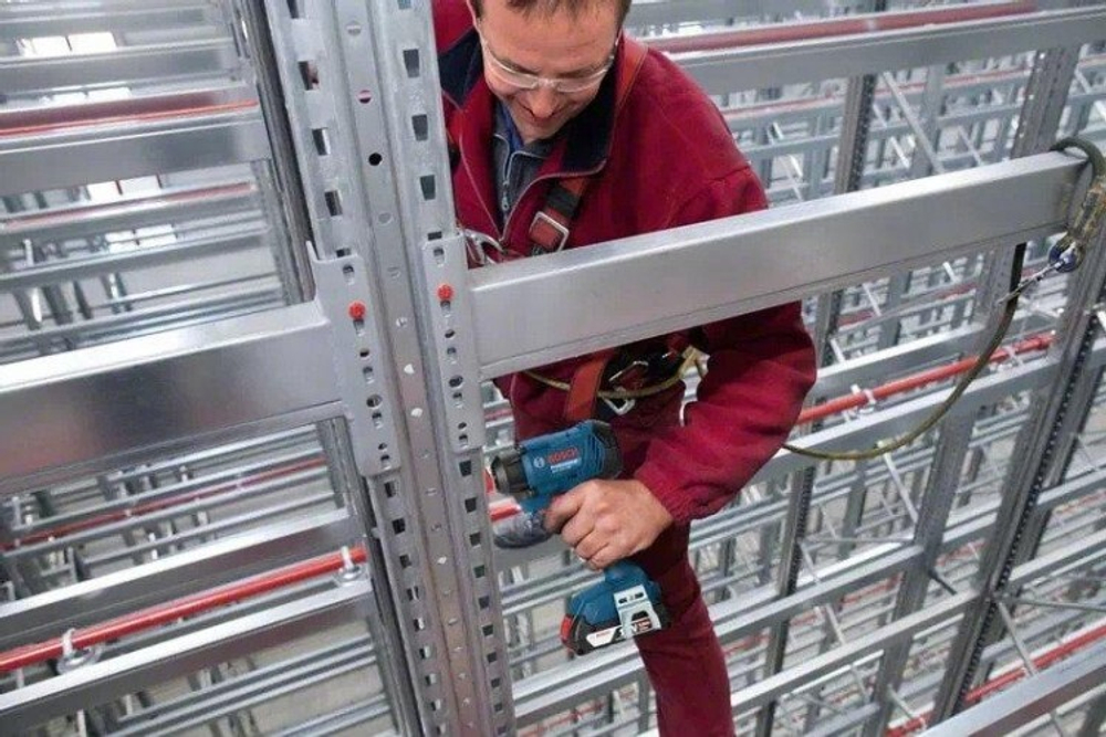 Гайковерт аккумуляторный BOSCH GDX 180 LI ударный 06019G5223 2х2,0Ач, кейс