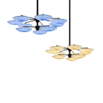 Chandelier design lamp Sunsa by Aqua Creations Studio