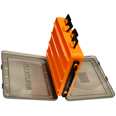 Коробка для воблеров двухсторонняя Nautilus (Double Sided Box) NB2-205G 7отд. 205x170x48мм -