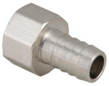 Штуцер Titan под шланг внутренняя резьба, Ø1/4-Ø10мм. (20-800шт.)