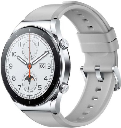 Смарт-часы Xiaomi Watch S1 GL,  46мм,  1.43",  серебристый