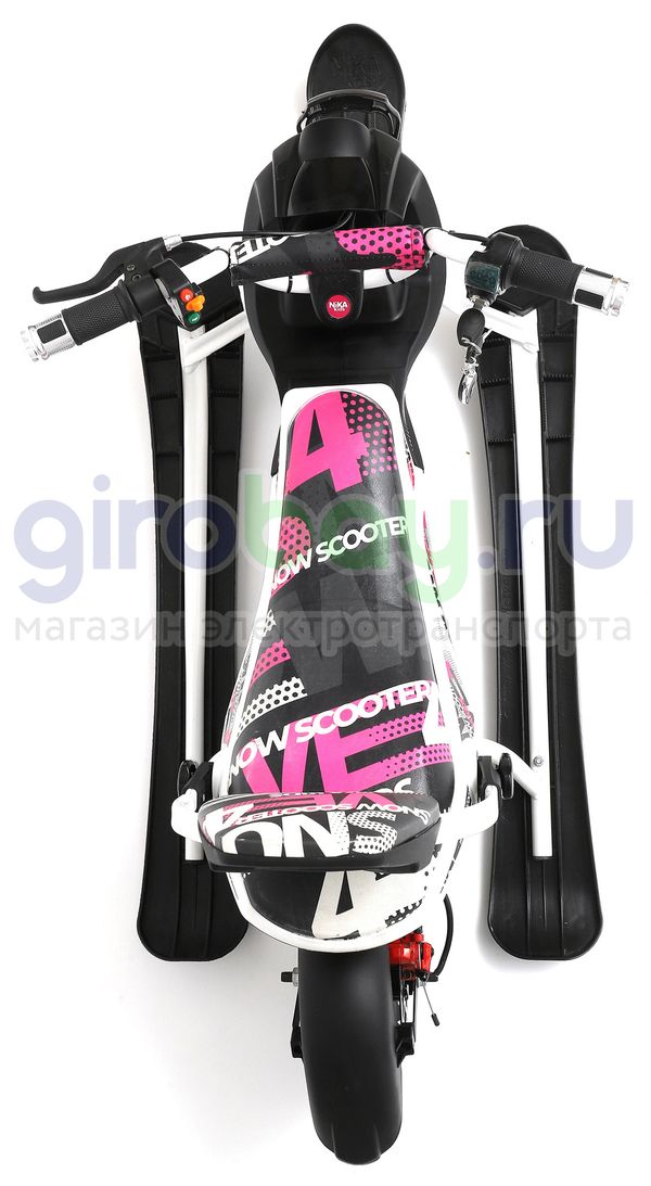 Детский электроснегокат SIMPLY GO-RACE (Белый)