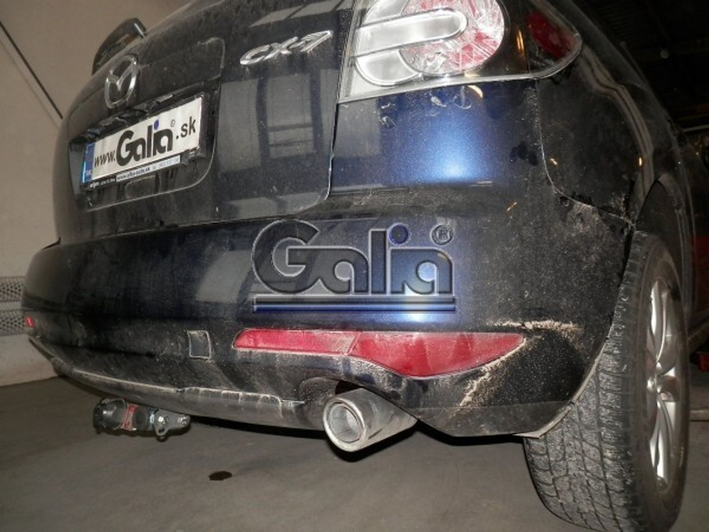 Фаркоп оцинкованный Galia M130A для Mazda CX-7 2006-2013(паспорт и сертификат в комплекте)(без электрики)