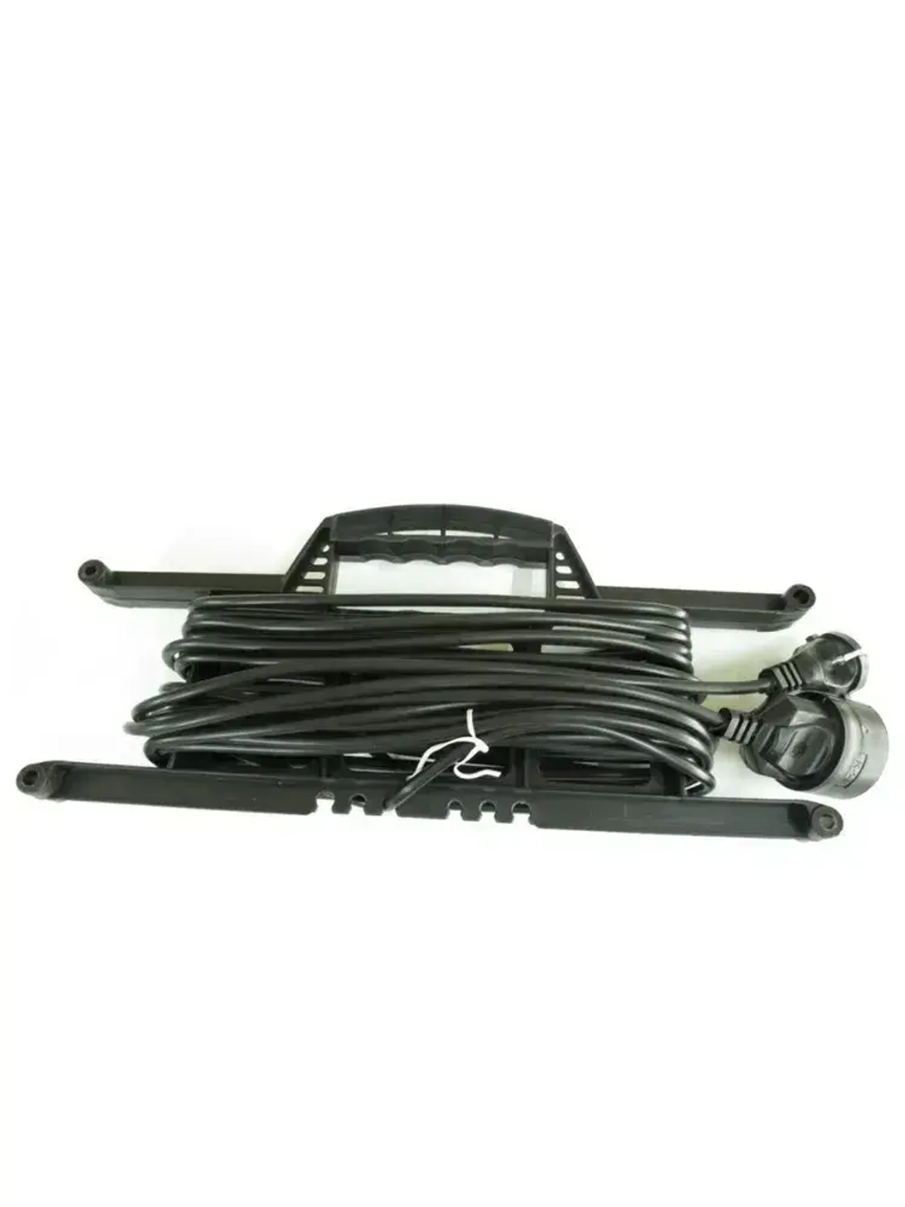 Удлинитель на рамке уличный силовой для сварки ПВС 2х1.5 мм 50 метров, 1 гнездо черный