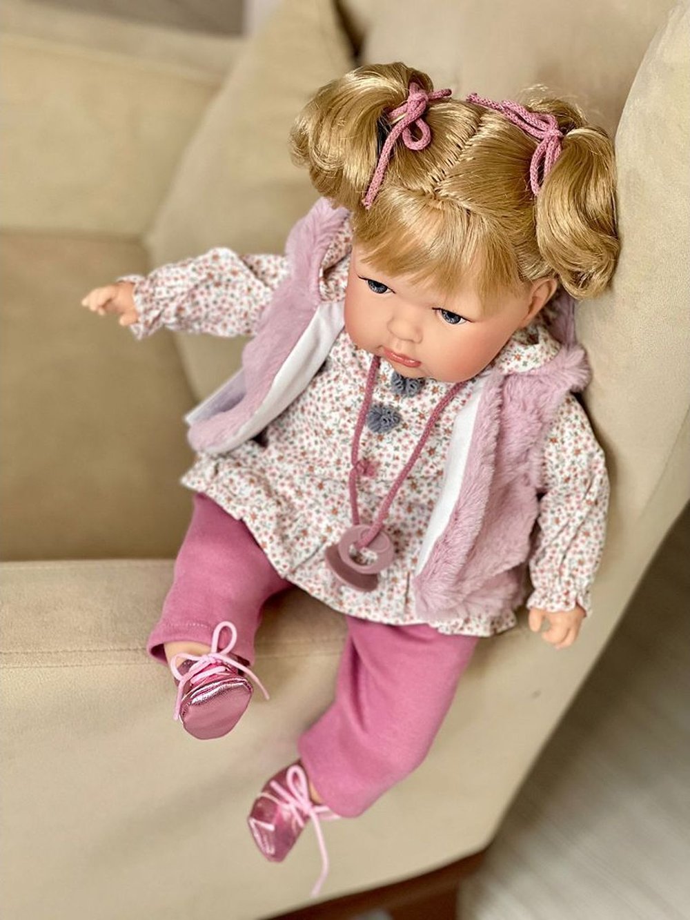 Кукла Nines 45см TITA мягконабивная, в пакете (N4220K)