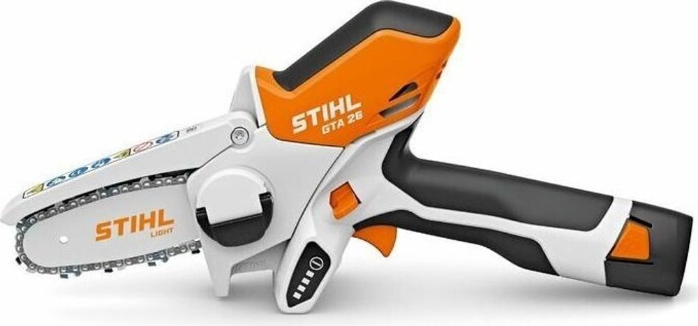 Акк. пила цепная Stihl GTA 26 (шина RL 10см, цепь 71 РМ3) Без аккум.