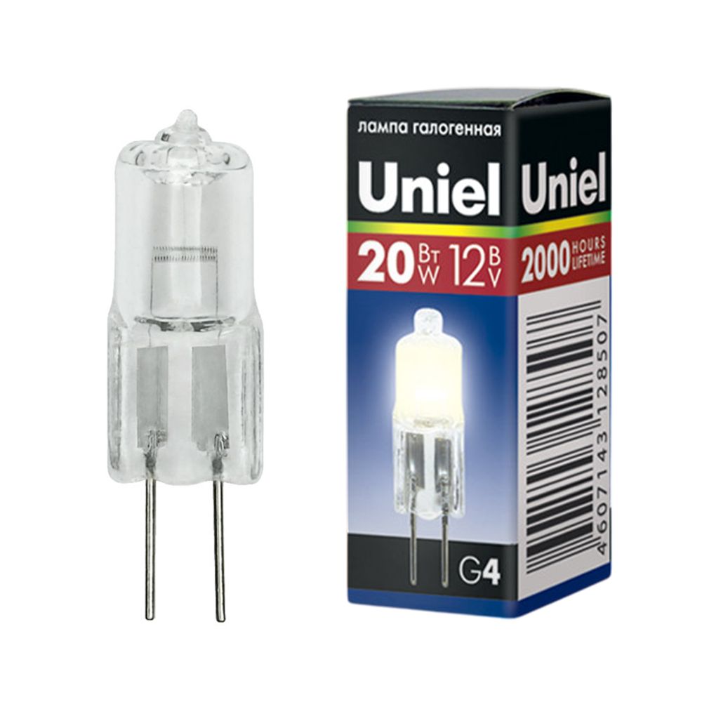 JC-12-20-G4 Лампа галогенная Картонная коробка