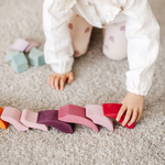 Деревянная мозаика круглая "цветок Лара", 73 детали