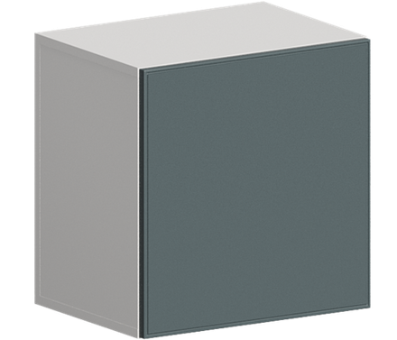 Кухня Модуль ШВГ 459 Графит / Бирюзовая мята