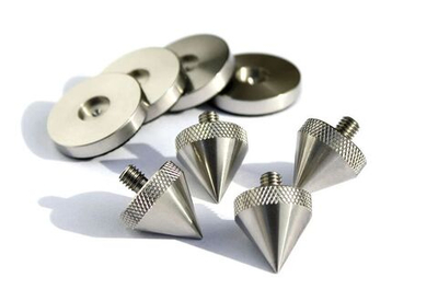 Антивибрационные шипы IsoTek M6 SPIKE & SHOE UPGRADE KIT Silver