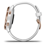 Смарт-часы Garmin Venu 2S белые цвета розовое золото 010-02429-13