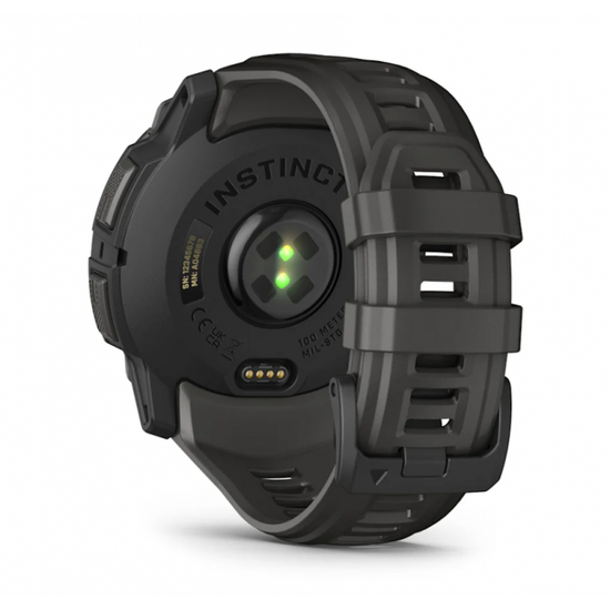 Умные часы Garmin Instinct 3 Amoled 50 mm black with Charcoal Band