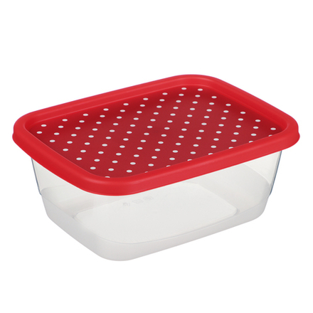 Пасха Контейнер для продуктов прямоугольный 0,85л, пластик, 2 дизайна