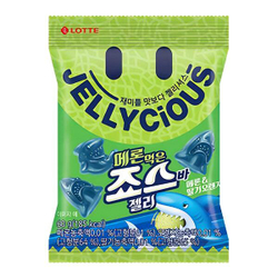 Мармелад "JELLYCIOUS MELON" вкус дыни, Lotte, 60г