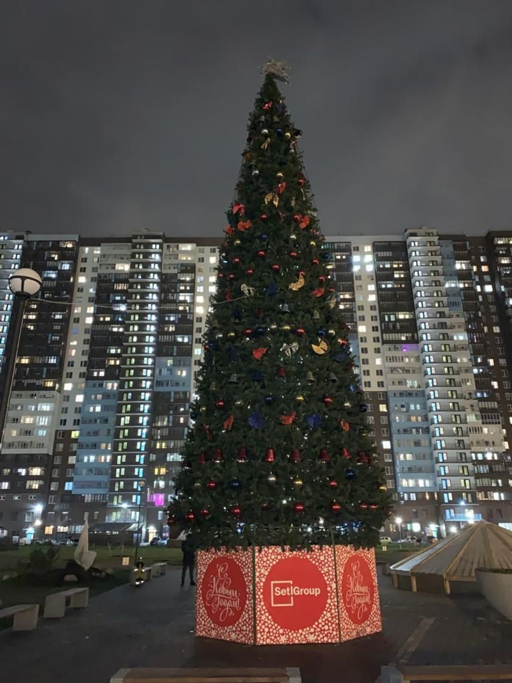 Уличная елка каркасная "Евро-2" (пвх) 6 м